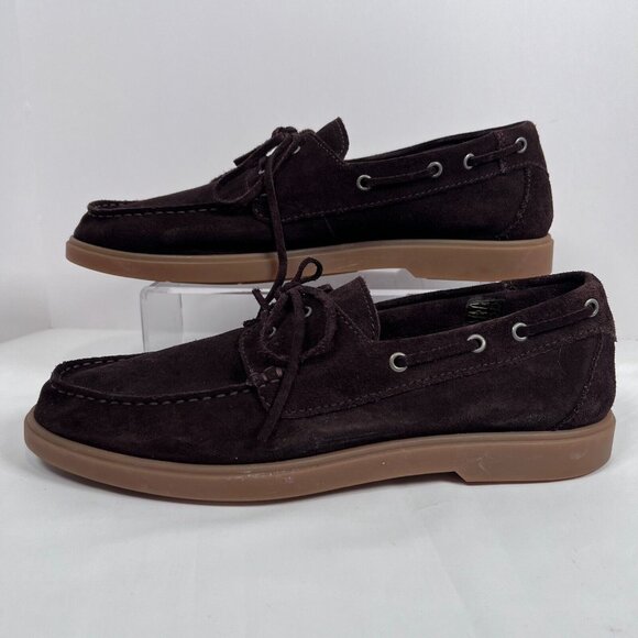 Jones Bootmaker Men's Putney Suede Shoes Brown EU 43/ US 10-10.5 Dress Shoe‎ - Picture 3 of 14